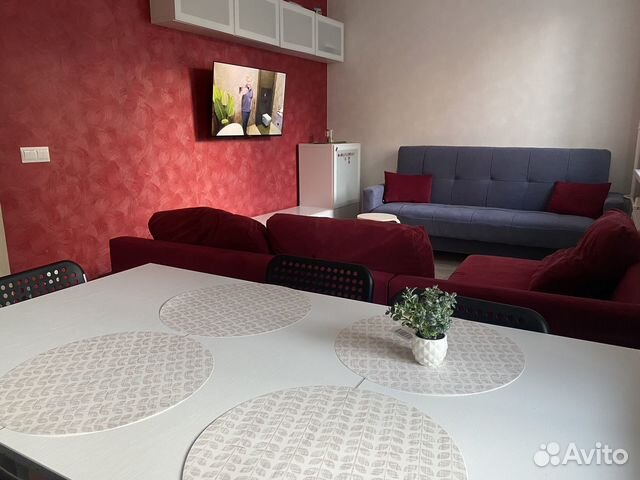 

1-к. квартира, 43,7 м², 3 кровати