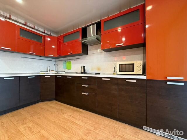 

1-к. квартира, 45,6 м², 2 кровати
