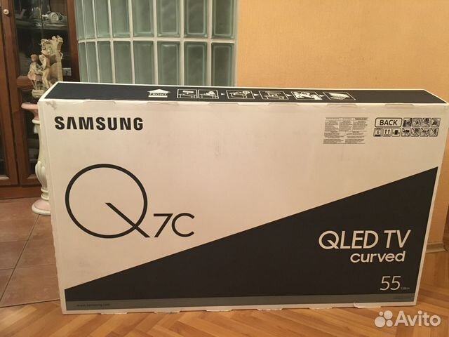 TV SAMSUNG 4K qled QE55Q7camuxru (Новый)