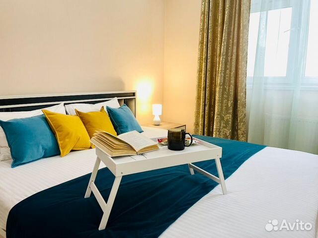 

1-к. квартира, 37 м², 2 кровати