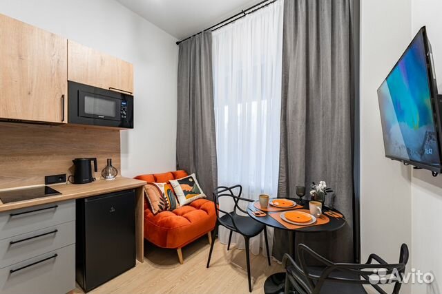 

Квартира-студия, 15 м², 1 кровать