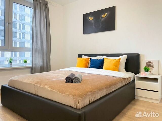 

2-к. квартира, 55 м², 2 кровати