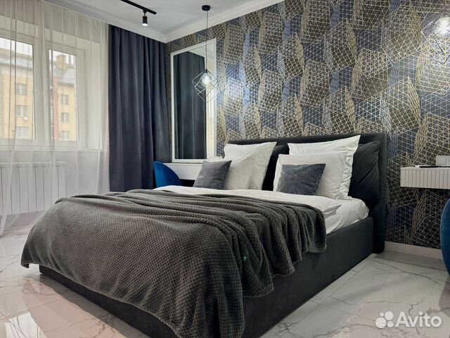 

1-к. квартира, 42 м², 2 кровати