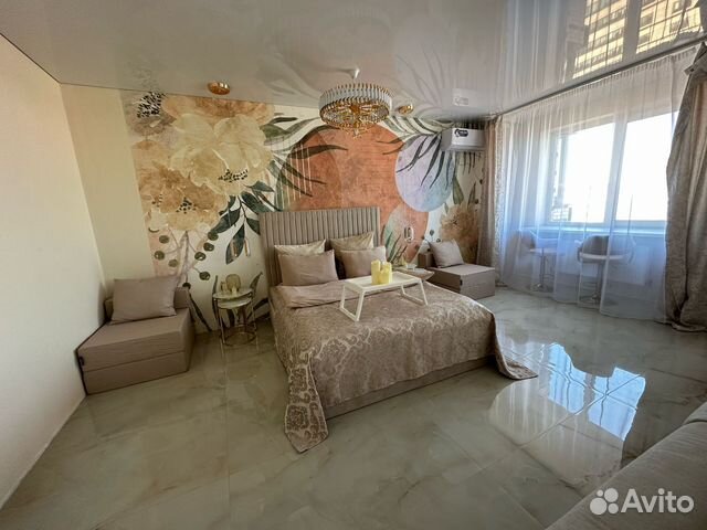 

Квартира-студия, 50 м², 4 кровати