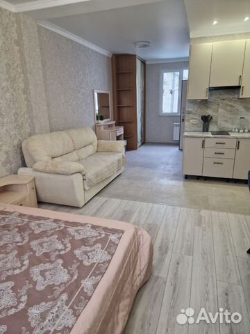 

Квартира-студия, 35 м², 4 кровати