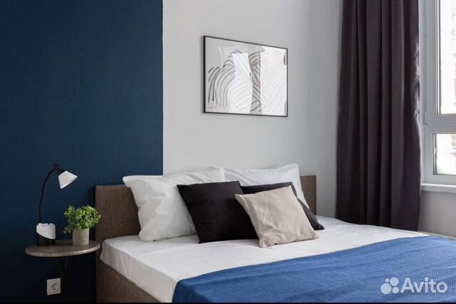 

1-к. квартира, 34 м², 2 кровати