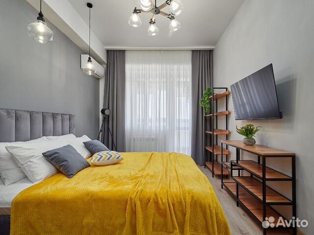 

1-к. квартира, 43 м², 2 кровати