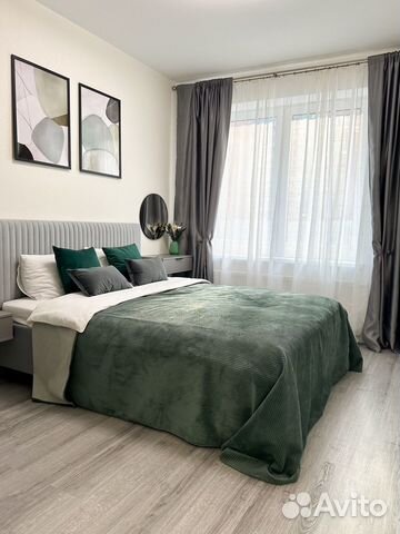 

1-к. квартира, 36 м², 2 кровати