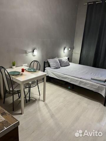 

Квартира-студия, 25 м², 2 кровати