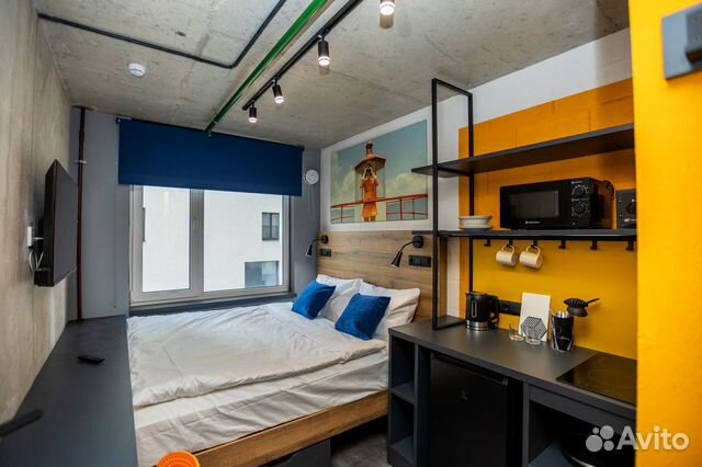 

Квартира-студия, 18 м², 1 кровать