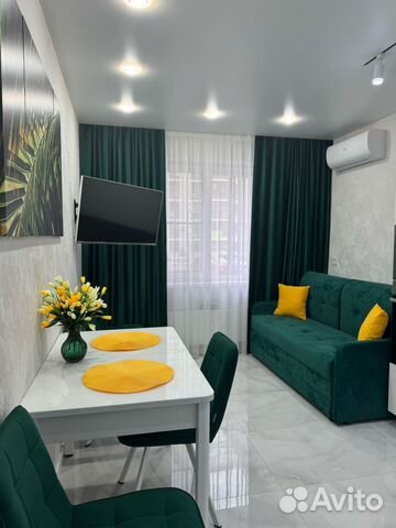 

1-к. квартира, 45 м², 2 кровати