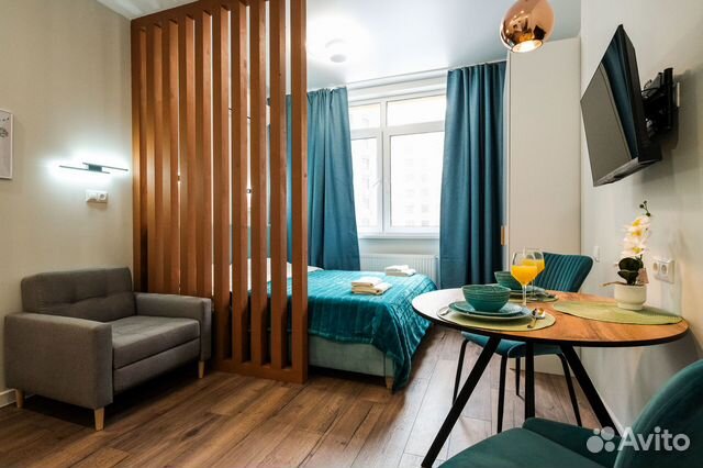 

Квартира-студия, 18 м², 1 кровать