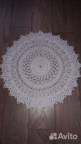 Салфетка вязаная