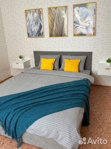 

1-к. квартира, 57 м², 2 кровати