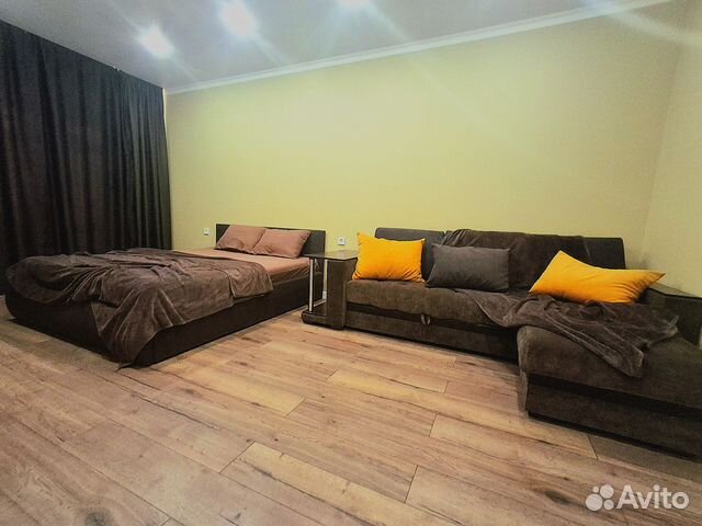 

1-к. квартира, 37 м², 2 кровати