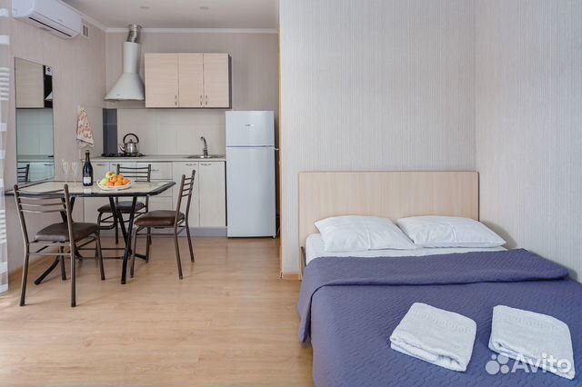 

Квартира-студия, 21 м², 2 кровати