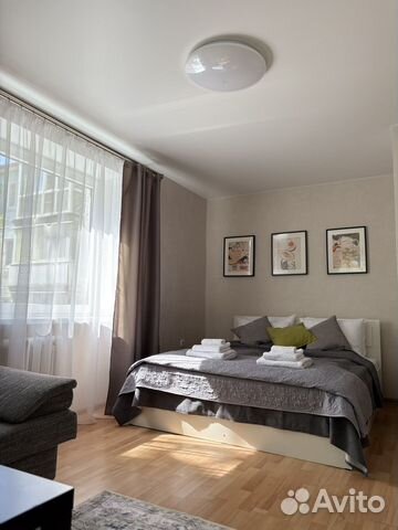 

1-к. квартира, 32 м², 2 кровати