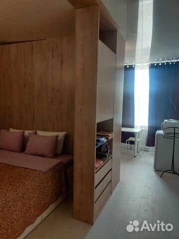

Квартира-студия, 28 м², 2 кровати