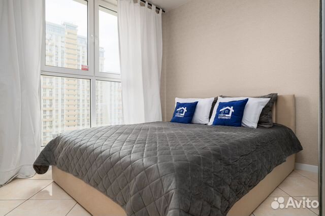 

1-к. квартира, 40 м², 2 кровати