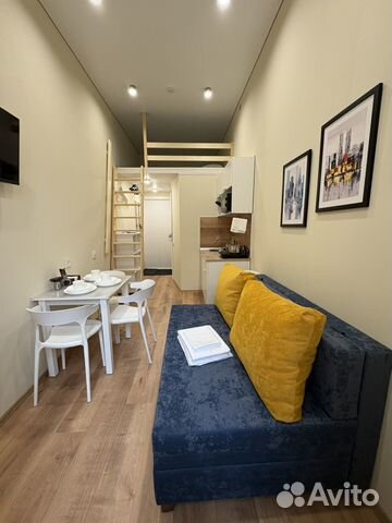 

Квартира-студия, 15 м², 2 кровати