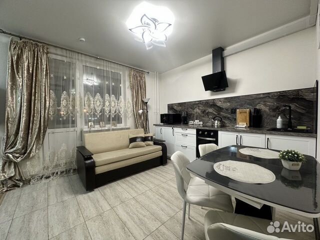 

1-к. квартира, 40 м², 2 кровати