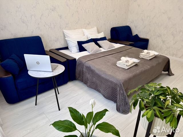 

1-к. квартира, 40 м², 3 кровати