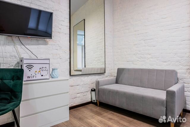 

Квартира-студия, 27 м², 2 кровати