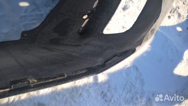 Бампер задний Toyota Highlander II с 2007-2013г