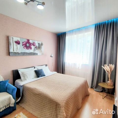 

1-к. квартира, 41 м², 3 кровати