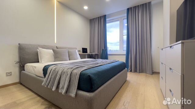 

1-к. квартира, 44 м², 2 кровати