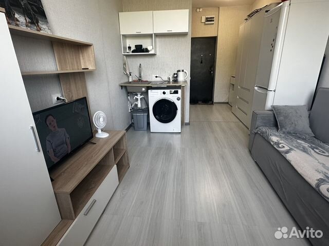 

Квартира-студия, 28 м², 2 кровати