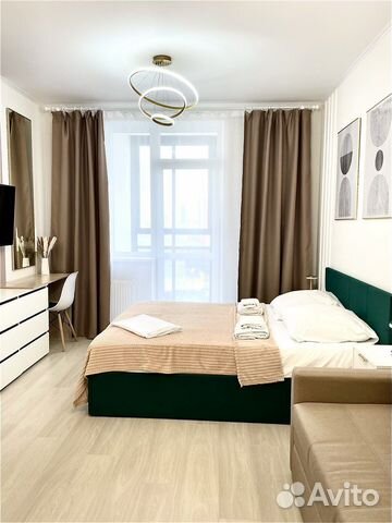 

Квартира-студия, 24,8 м², 3 кровати