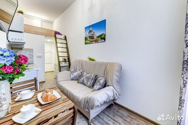 

Квартира-студия, 18 м², 2 кровати