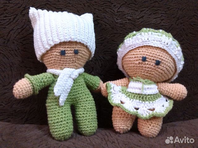 Пупс Йо-йо вязаный