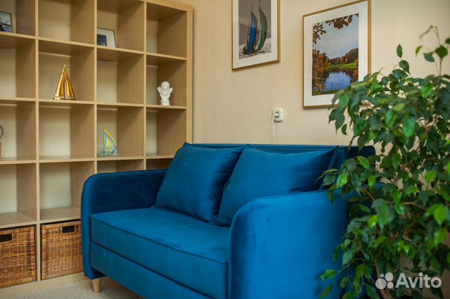 

1-к. квартира, 34 м², 2 кровати