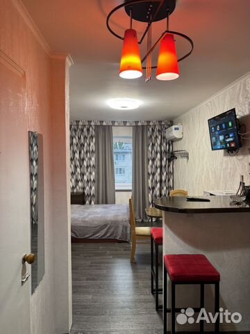 

Квартира-студия, 18 м², 2 кровати