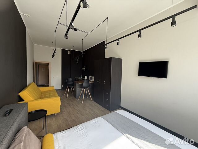 

Квартира-студия, 40 м², 2 кровати