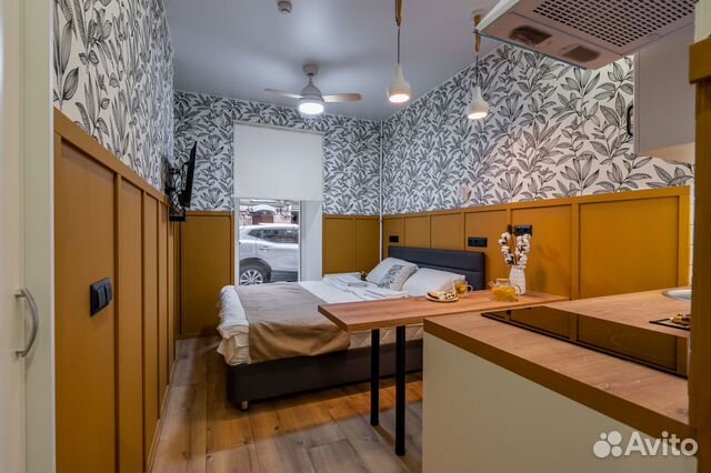 

Квартира-студия, 17 м², 1 кровать