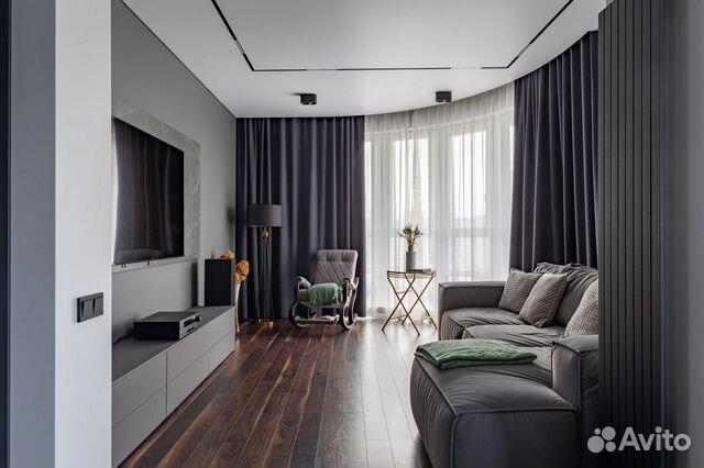 

1-к. квартира, 54 м², 1 кровать