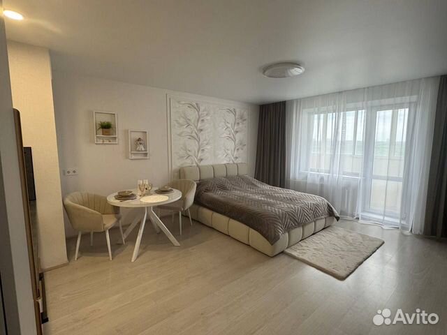 

Квартира-студия, 34 м², 1 кровать