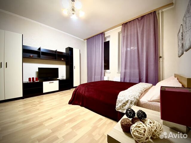 

1-к. квартира, 40 м², 2 кровати