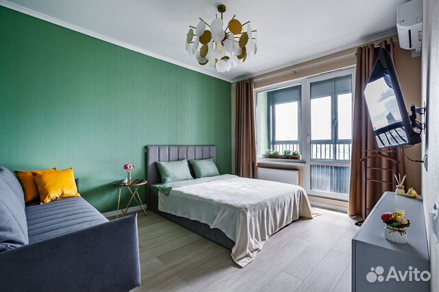 

1-к. квартира, 40 м², 2 кровати