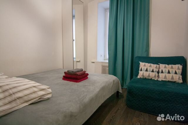 

Квартира-студия, 16 м², 2 кровати