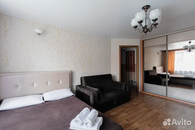 

1-к. квартира, 24 м², 2 кровати