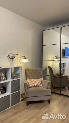

1-к. квартира, 44 м², 2 кровати