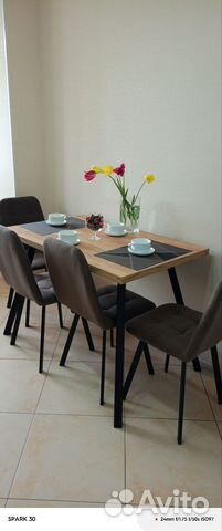 

1-к. квартира, 44 м², 2 кровати