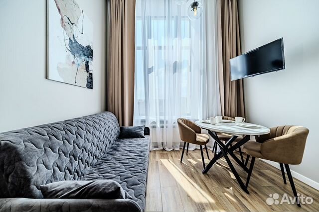 

Квартира-студия, 29 м², 2 кровати