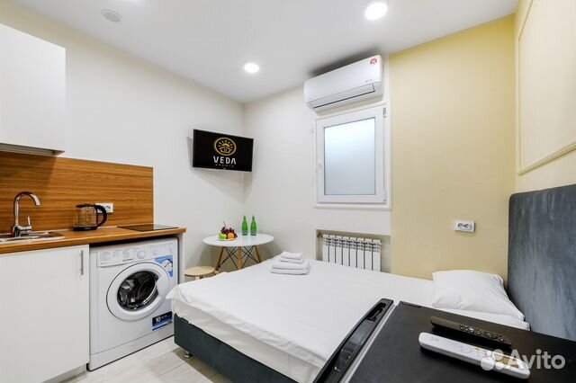 

Квартира-студия, 12 м², 1 кровать