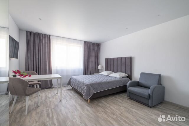 

Квартира-студия, 28 м², 1 кровать