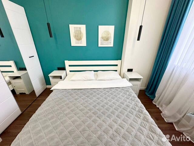 

1-к. квартира, 38 м², 1 кровать